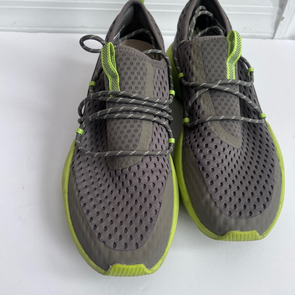 SOREL Women's Athletic Shoes Sneakers Gray Neon Green Lace Up Size 11 - Picture 2 of 8